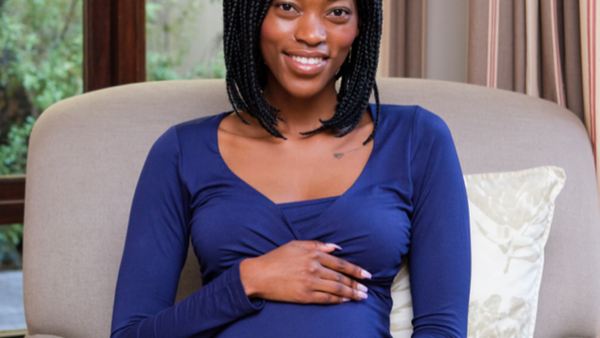 maternity breastfeeding crossover top - lonzi&bean