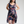 Load image into Gallery viewer, High Low Maternity Dress - Navy&Coral Floral