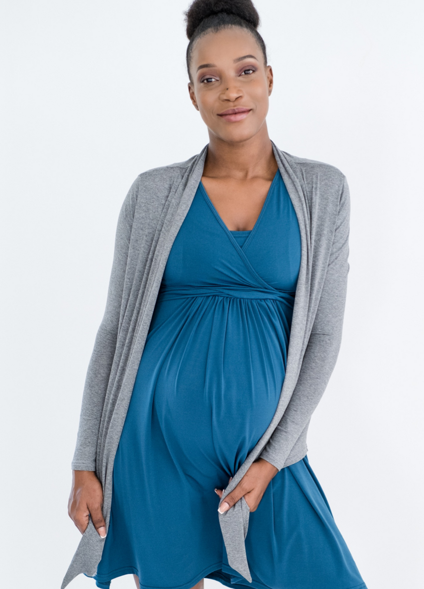 Multi-Way Maternity Cardigan - Cream – Lonzi&Bean Maternity and