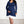 Load image into Gallery viewer, UltiMum Maternity & Feeding Dress Long Sleeved - Navy&Vanilla - Lonzi&Bean Maternity