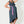 Load image into Gallery viewer, High Low Maternity Dress - Charcoal&amp;Lilac
