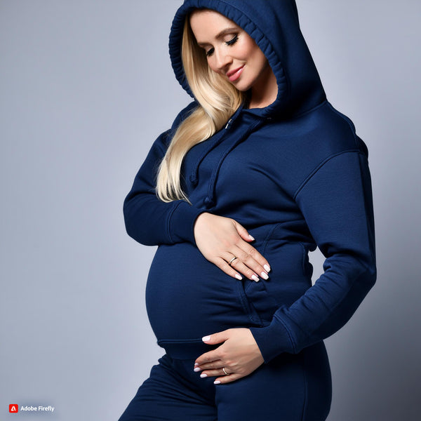 ComfiMum Breastfeeding Hoodie - Navy