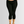 Load image into Gallery viewer, Over-Under Bump Cropped Maternity Leggings – Black - Lonzi&amp;Bean Maternity
