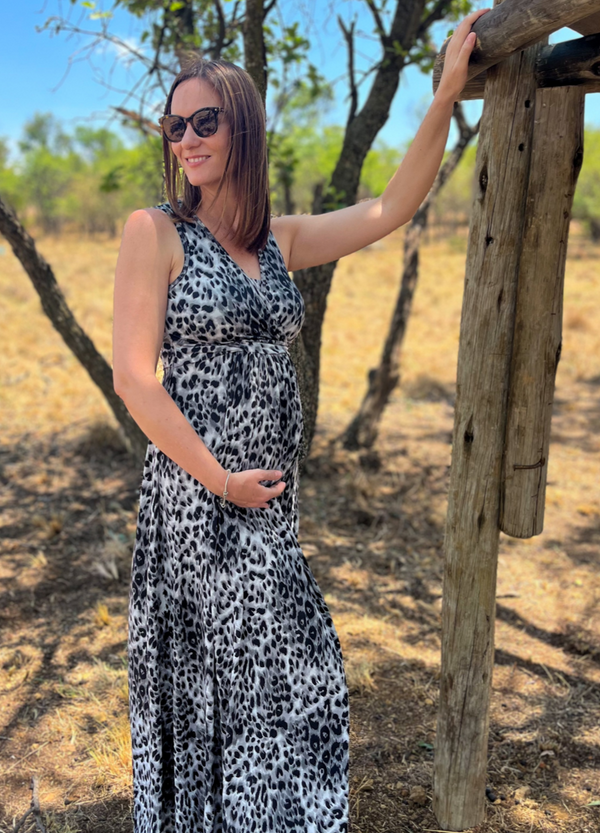 Breastfeeding 2025 long dress
