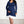 Load image into Gallery viewer, UltiMum Maternity &amp; Feeding Dress Long Sleeved - Navy&amp;Vanilla - Lonzi&amp;Bean Maternity
